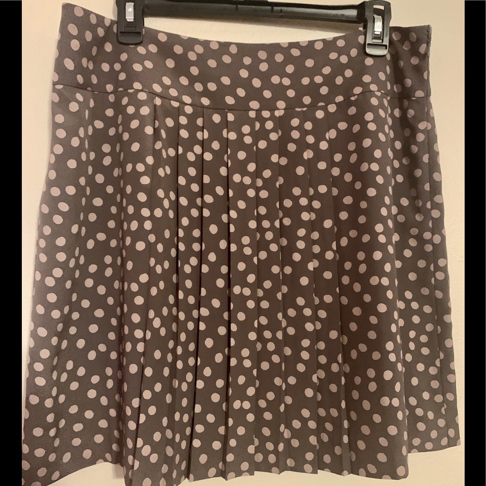 LOFT grey with pink skirt.